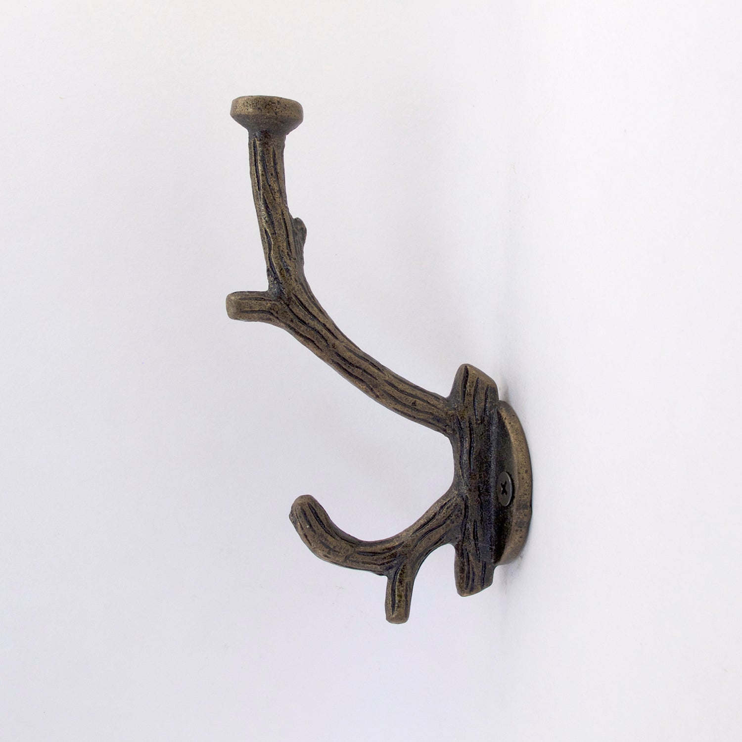 5 Piece Coat Hooks Vintage Bronze, Coat Hook Double Wall Hook
